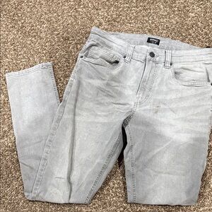Buffalo David Bitton Light Gray Jeans